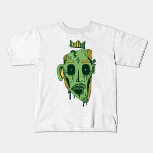 Forrest Green Strange King Juan Kids T-Shirt